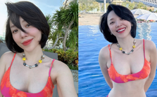 Tóc Tiên khoe ảnh bikini nóng hừng hực giữa nghi vấn mang thai, netizen thắc mắc: "Hình cũ phải không?"