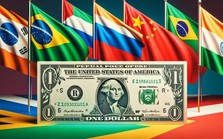 Kết thúc cuộc họp 2 ngày, lãnh đạo BRICS tuyên bố "phi đô loa hóa" đang ở giai đoạn cuối cùng: Mỹ cần làm gì để giữ vị thế đồng bạc xanh?