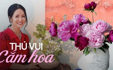Diva Hồng Nhung chỉ cách cắm hoa cho người bận rộn, chỉ vài phút có ngay bình hoa tươi