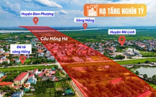 Toàn cảnh dự án Vành đai 4 qua huyện Mê Linh: Tiến độ thần tốc, dự kiến hoàn thành đường song hành sau 6 tháng nữa, chuẩn bị khởi công cầu 10.000 tỷ