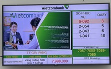 Hôm nay (4/6), Vietcombank chỉ bán vàng trong buổi chiều, người mua có thể đặt cọc từ 9h sáng