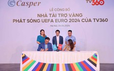 Casper là nhà tài trợ vàng phát sóng Euro 2024
