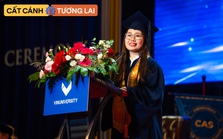 Nữ sinh duy nhất phát biểu trong lễ tốt nghiệp đầu tiên của ĐH VinUni: Chưa ra trường đã là Giám đốc vận hành công ty khởi nghiệp, Chủ tịch sáng lập CLB có đến 85 thành viên
