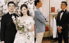 Soi khoảnh khắc Minh Đạt và chồng Hồ Ngọc Hà chung khung hình: Đứng cạnh người mẫu, thiếu gia có lép vế?