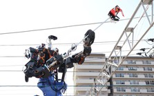 Nhật Bản triển khai robot khổng lồ để bảo trì hệ thống đường sắt