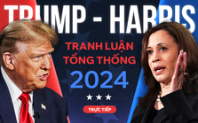 Toàn cảnh tranh luận: Thông điệp đối chọi gay gắt và phản ứng của ông Trump, bà Harris khi rời sân khấu