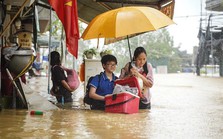 Lũ rút rất chậm, ngập lụt thêm nhiều ngày ở 8 tỉnh miền Bắc