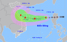 Áp thấp cách quần đảo Hoàng Sa 620km, giật cấp 9