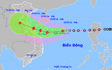 Áp thấp nhiệt đới khẩn cấp có khả năng mạnh lên thành bão cấp 8, giật cấp 10
