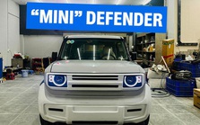 Xưởng độ tại TP HCM lại khoe quá trình độ VinFast VF 3: Muốn biến thành mini Defender, mâm 'thửa riêng' kiểu Mansory độc nhất, ghế ngồi Mercedes-AMG