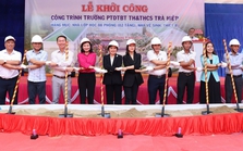 Khởi công xây dựng dự án Trường học cho trẻ em vùng cao xã Trà Hiệp