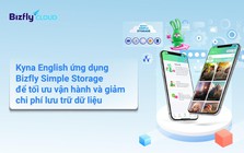 Kyna English ứng dụng Bizfly Simple Storage để tối ưu vận hành và giảm chi phí lưu trữ ổ cứng