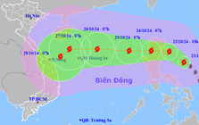 Bão Trà Mi vào Biển Đông ngày mai, có thể giật cấp 15