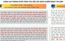 2 người ở TP Vũng Tàu bị lừa hơn 10 tỉ đồng