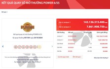 Jackpot 1 của Power 6/55 tiếp tục hướng tới cột mốc 150 tỷ đồng