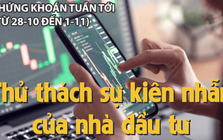 Chứng khoán tuần tới (từ 28-10 đến 1-11): Thử thách sự kiên nhẫn của nhà đầu tư