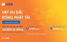 SHB tiếp tục nâng gói tín dụng “Vay ưu đãi – Rồng phát tài” lên 43.000 tỷ đồng