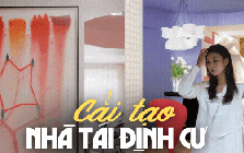 Cô gái mua nhà tái định cư rộng 74m2: Bỏ bếp, phòng ngủ siêu nhỏ, còn lại "đập thông" làm không gian đặc biệt