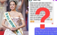 Lộ tin nhắn gây tranh cãi của Thanh Thuỷ về chiếc váy "sóng gió" trước khi đăng quang Miss International 2024