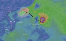 Bão số 8 suy yếu, gần Biển Đông thêm bão rất mạnh