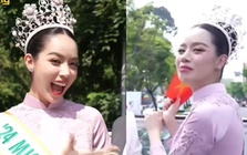 Nóng: Miss International 2024 Thanh Thủy "mếu máo" khi vừa xuống sân bay Tân Sơn Nhất