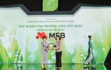 Năm thứ 2 liên tiếp MSB lọt Top 10 Báo cáo thường niên tốt nhất nhóm ngành tài chính