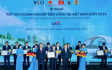 Biti's tự hào được vinh danh trong Top 100 doanh nghiệp bền vững Việt Nam csi 2024