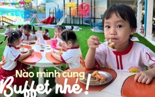 Buổi buffet "kỳ lạ" ở trường mầm non công lập tại TP.HCM: Trẻ mê mệt 1 món "khó ăn" nhờ cách chế biến siêu yêu của nhà trường!