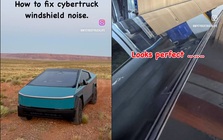 Đại lý ‘bó tay’, chủ xe Tesla Cybertruck tự sửa lỗi gió rít trên kính chắn gió chỉ với một món đồ đơn giản trị giá 330 nghìn đồng