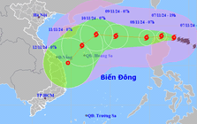 Bão Yinxing mạnh lên cấp 15, tiến vào Biển Đông