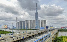 Nhìn trên cao toàn tuyến metro số 1 Bến Thành - Suối Tiên