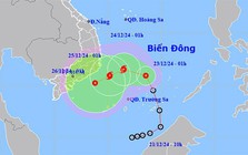 Áp thấp nhiệt đới trên quần đảo Trường Sa, sắp mạnh lên thành bão số 10