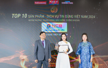 Ngân hàng số NCB iziBankbiz được vinh danh Top 10 Tin dùng Việt Nam ngành Ngân hàng, Bảo hiểm, Chứng khoán