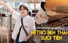 Đổ gục trước loạt góc check-in tại Metro Bến Thành - Suối Tiên: Lên hình vừa ngầu vừa điện ảnh chẳng thua kém gì nước ngoài