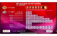 Một vé số Vietlott trúng thưởng hơn 135 tỉ đồng trong đêm Giáng sinh