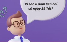 Chuyên gia lý giải vì sao 8 năm liên tục không có ngày 30 Tết