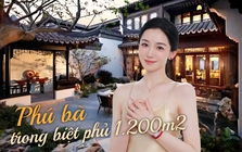 Mỹ nhân 30 tuổi sống xa hoa trong dinh thự 1.200 m2: Nhà có cả khu vui chơi, rộng đến mức không dám ở 1 mình