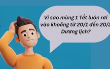 Vì sao mùng 1 Tết luôn rơi vào khoảng từ 20/1 đến 20/2 Dương lịch?