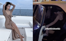 Á hậu Vũ Thuý Quỳnh: Ngồi xe Bentley, check-in du thuyền, được Đức Phạm "cưng như cưng trứng"