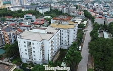 Cảnh lạnh lẽo, lãng phí khu 7 tòa nhà tái định cư bỏ hoang ở Hà Nội