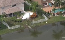 Rơi máy bay chở hàng cứu trợ sau bão ở Mỹ, người trên khoang đều thiệt mạng