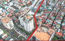 Tuyến đường hơn 83 tỷ lách giữa hai tòa chung cư ở Hà Nội giờ ra sao?
