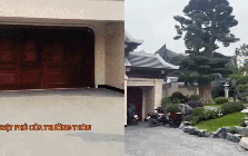 Cận cảnh siêu biệt phủ của trưởng thôn trẻ giàu nhất Việt Nam