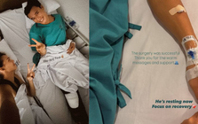 Bùi Tiến Dũng lên bàn mổ, vợ mẫu Tây túc trực chăm sóc