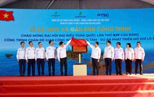 Petrovietnam gắn biển hạng mục trọng yếu Dự án Phát triển mỏ khí Lô B-Ô Môn