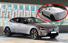 Volvo ES90 lộ diện gần Việt Nam: Sedan điện mạnh 680 mã lực, chạy 700km/sạc, ra mắt đầu năm sau