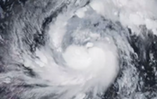 Bão Phượng Hoàng có thể gây ra "đại hồng thuỷ" bao phủ cả quốc gia: Ảnh vệ tinh cho thấy phạm vi ảnh hưởng khổng lồ