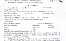Truy nã Kim Thị Thảo