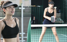 Có mấy tấm ảnh Chi Pu trong style sexy chơi pickleball thôi mà netizen ngắm mãi không rời: Visual bùng nổ, body nét từng centimet!