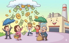 Một công ty sắp chốt danh sách trả cổ tức tiền mặt tỷ lệ 100%